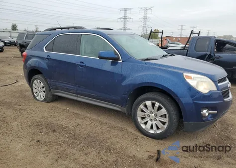 2010 Chevrolet Equinox Lt из США, поврежденный, VIN 2CNALPEW6A6282148